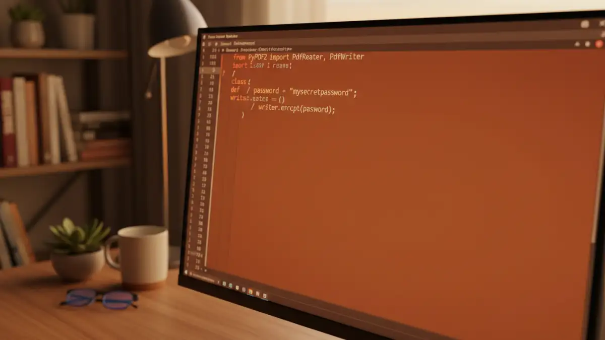 add password to pdf file - Python code example for using a PDF password protection API.