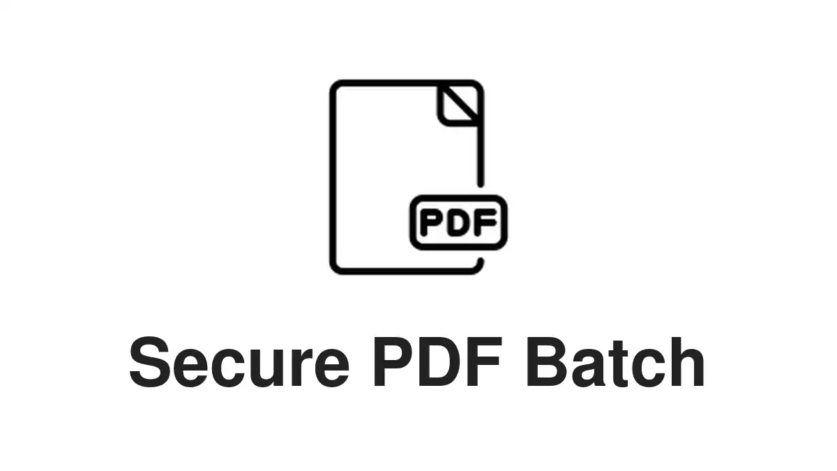 Batch PDF password protection interface showing multiple documents being secured