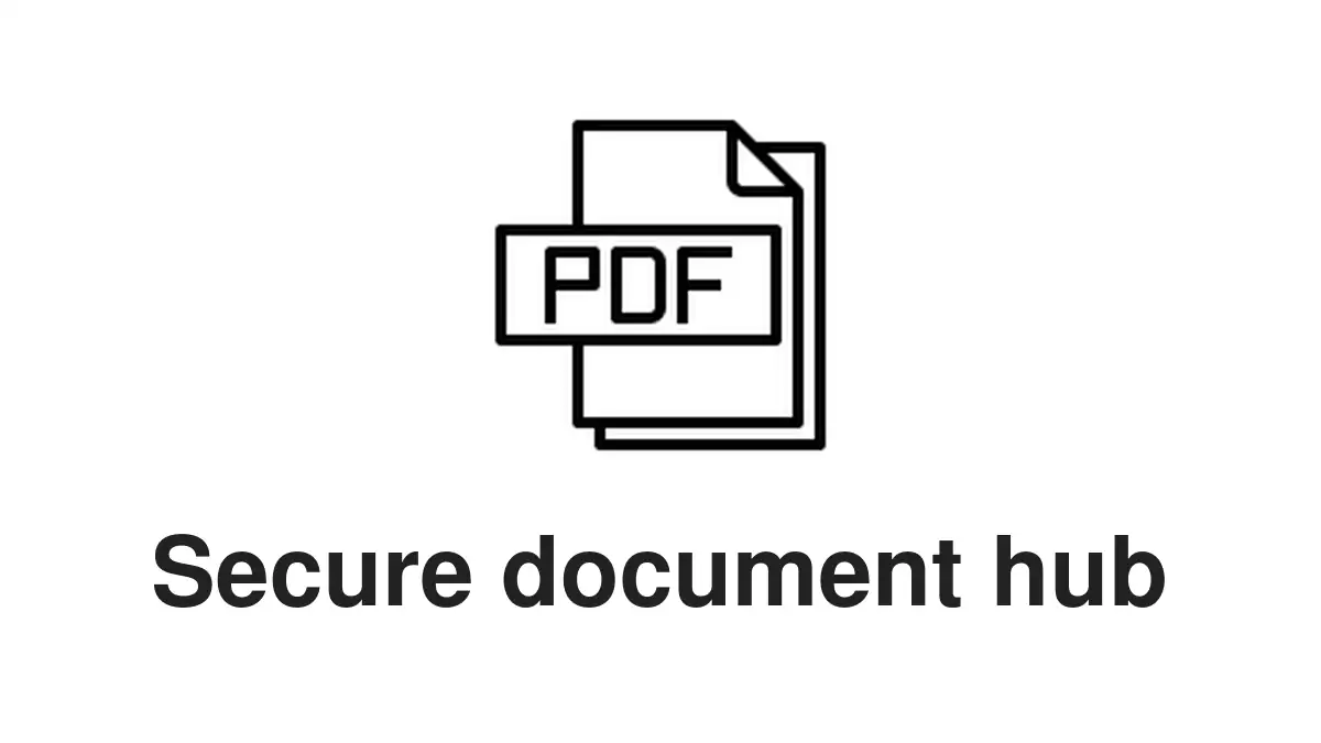 centralized pdf encryption Centralized PDF encryption system overseeing secure documents