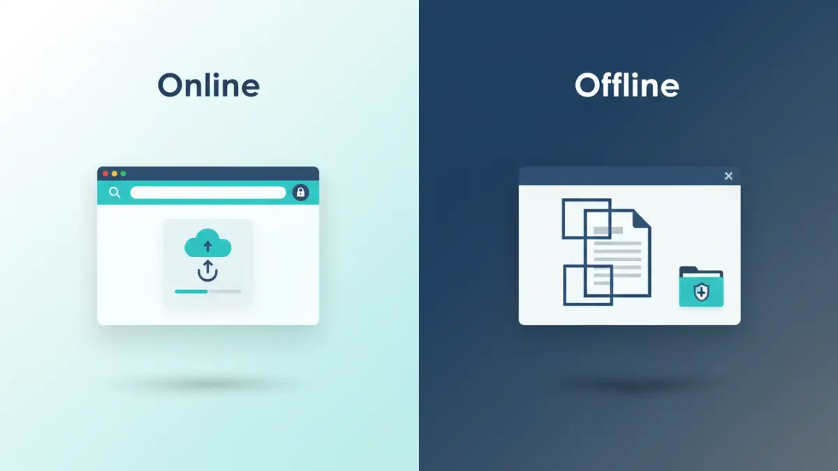 Online Vs Offline Document Redaction Tools Convenience Vs Control