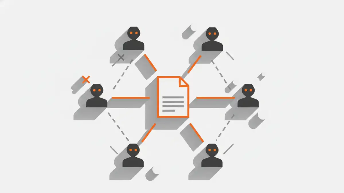 document security access rights document security access rights - Graphic illustrating the principle of least privilege for document access