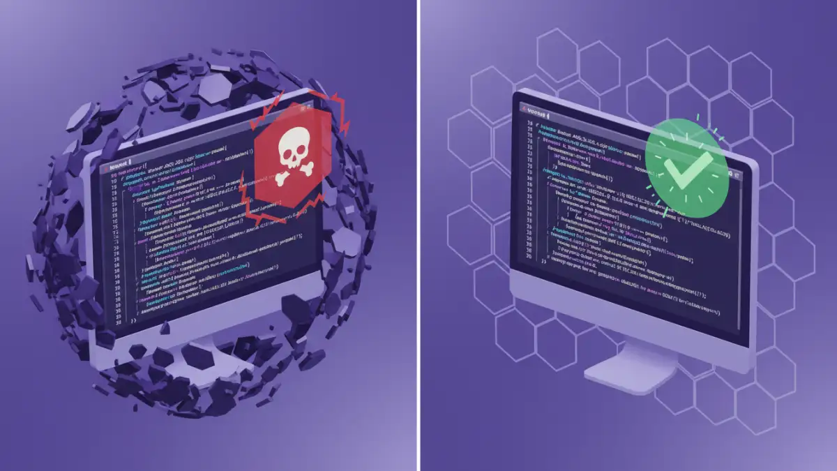 file encryption scripts file encryption scripts - A side-by-side comparison of a risky forum script versus a secure, well-documented encryption library.