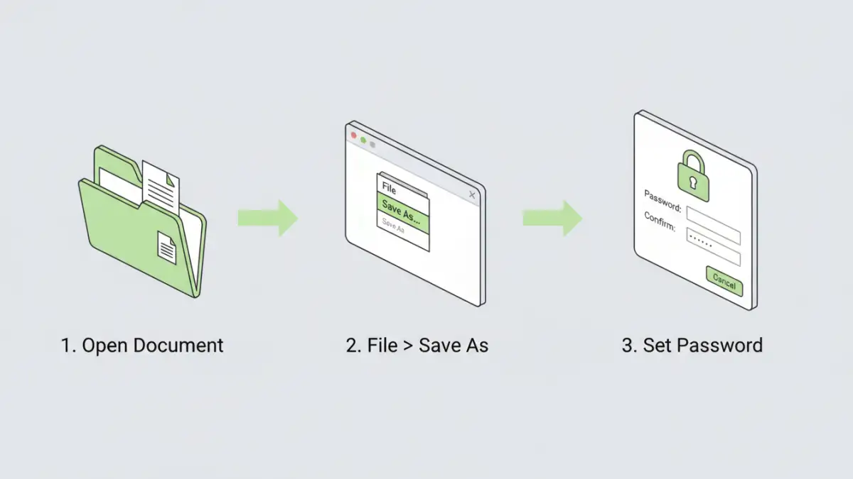 libreoffice document password - Step-by-step guide to setting a password in LibreOffice documents