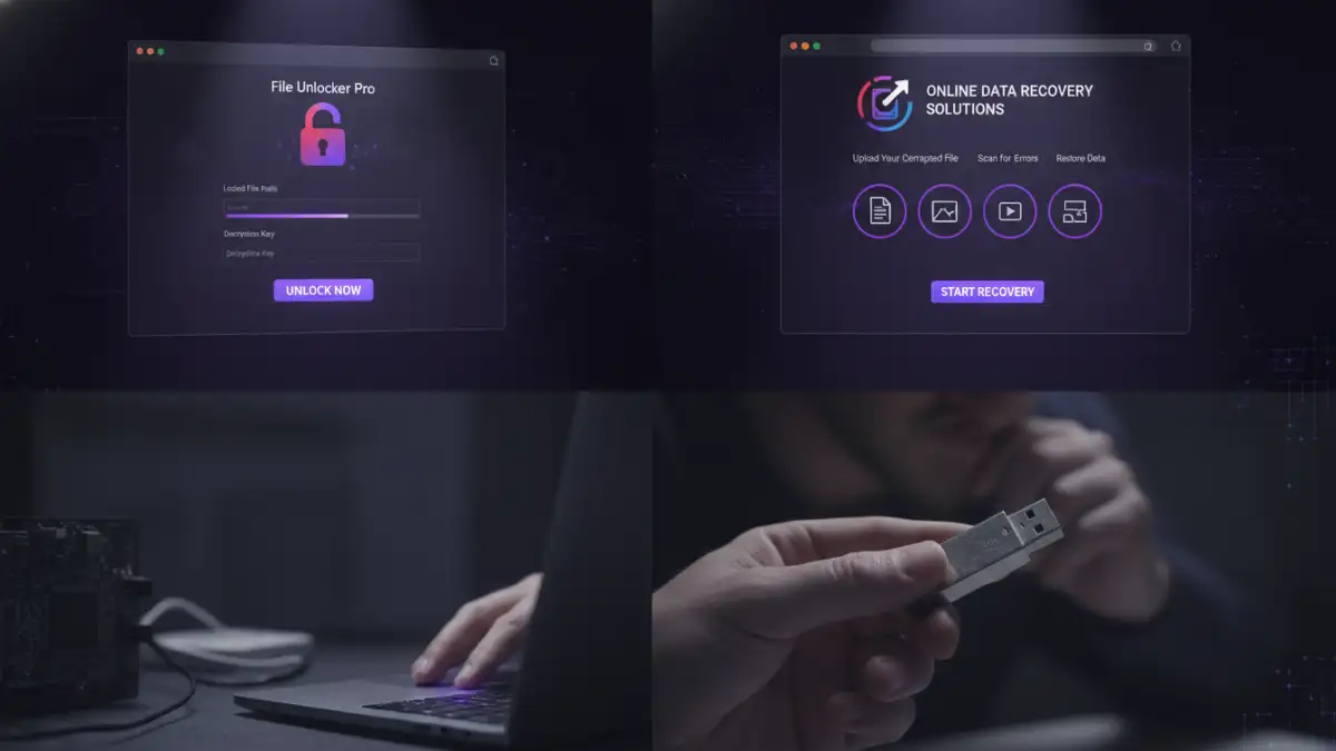 office password recovery tools office password recovery tools - Visual representation of different methods for office password recovery: software, online, and archival.