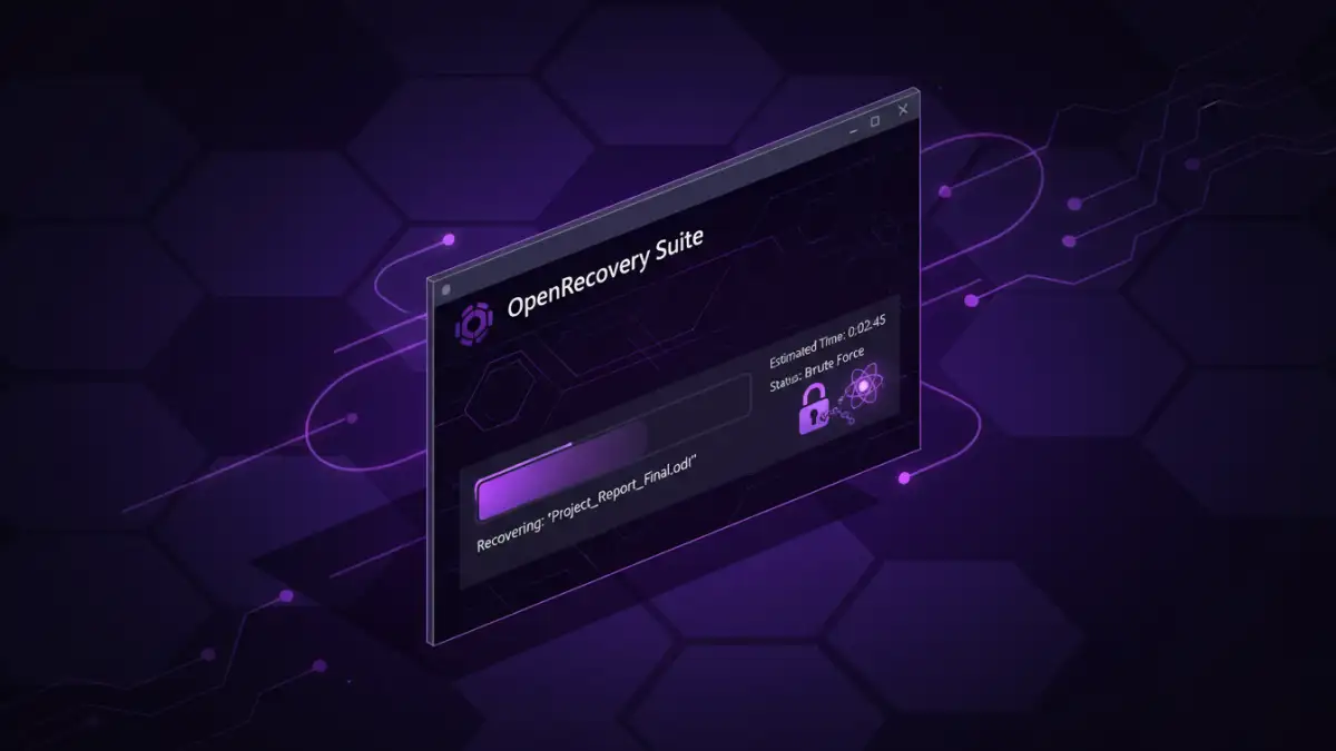 OpenDocument password removal tools - Practical use of OpenDocument password recovery tools for file access