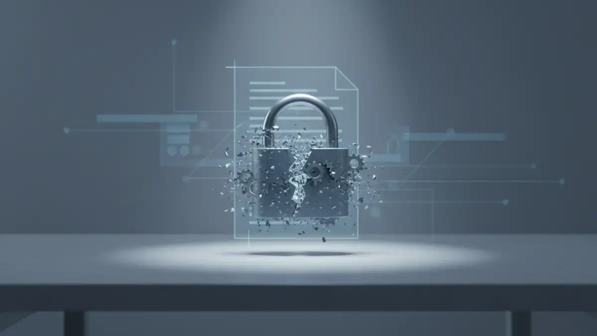 Recovering Access to a Password Protected File a Real Case