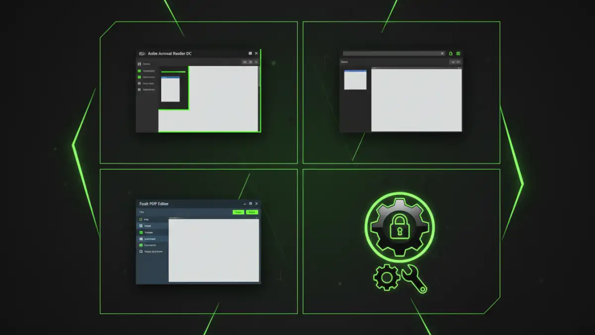 Tools and software used for PDF corruption repair