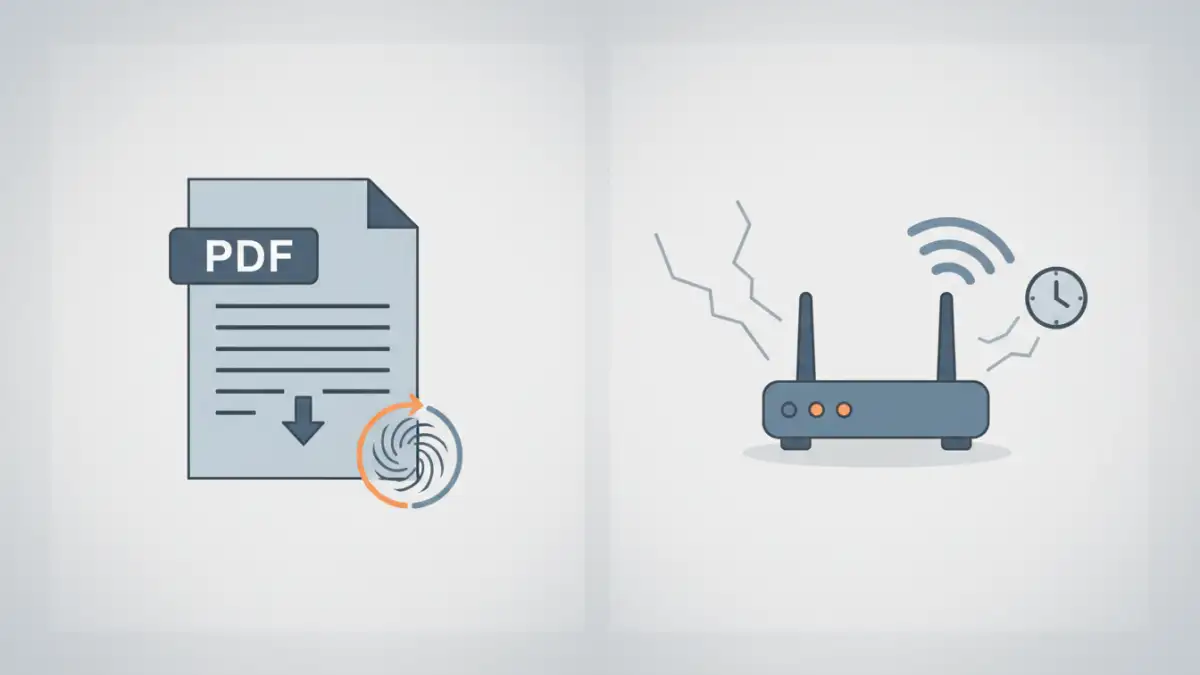 Fixing PDF File Sharing Issues Over Slow Networks Made Easy