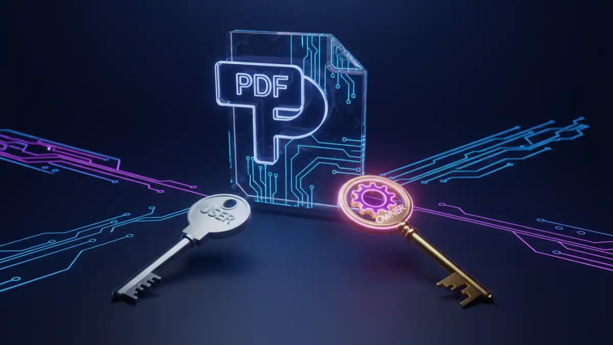 PDF Owner Password User Vs Owner Passwords For Securing PDF Files