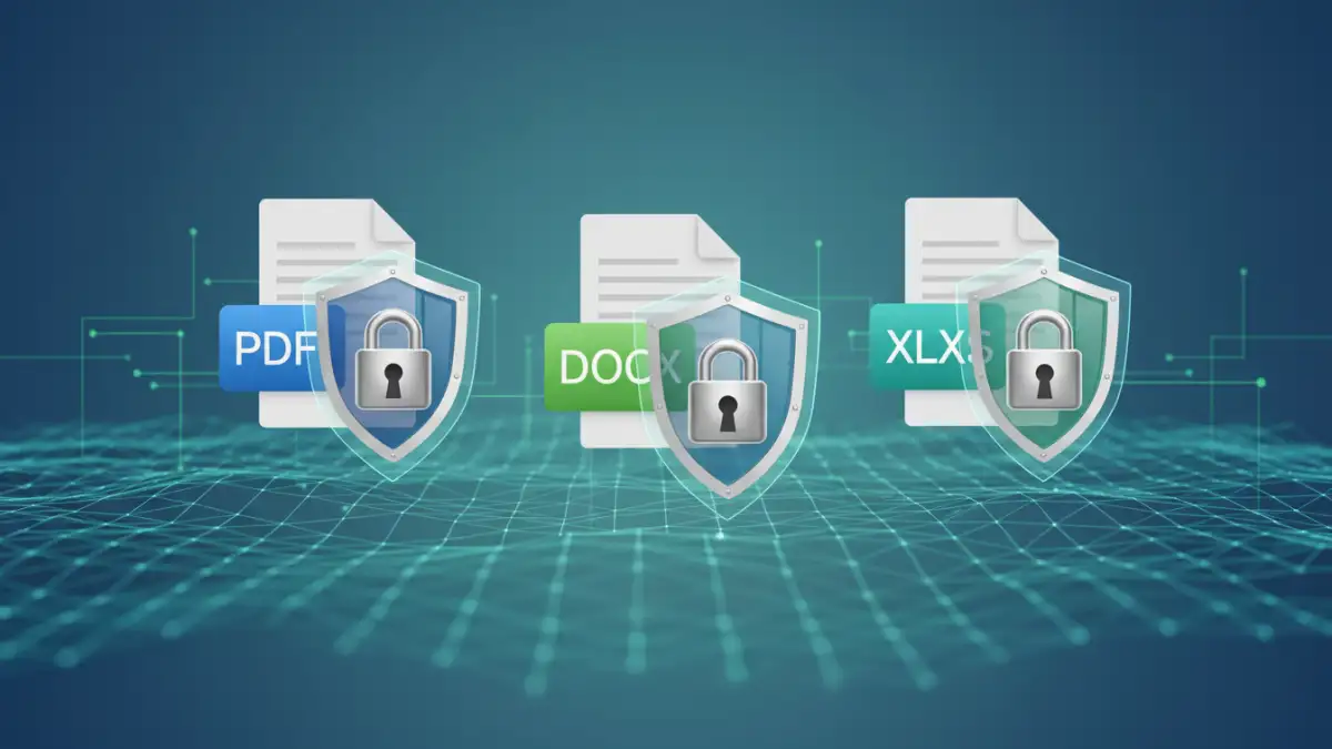 pdf password security - Visual representation of how often files are password protected