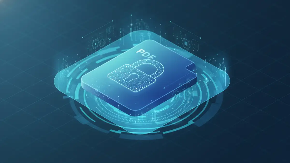pdf security sdk - Secure PDF document protected by a digital security SDK