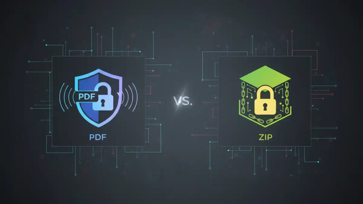 pdf vs zip password pdf vs zip password - Securing sensitive data with password protected files