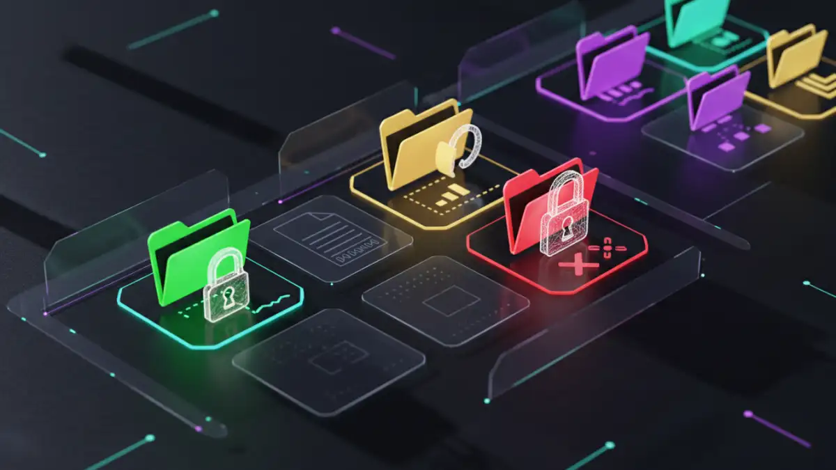 revoke document access - Visual representation of document access control levels and management
