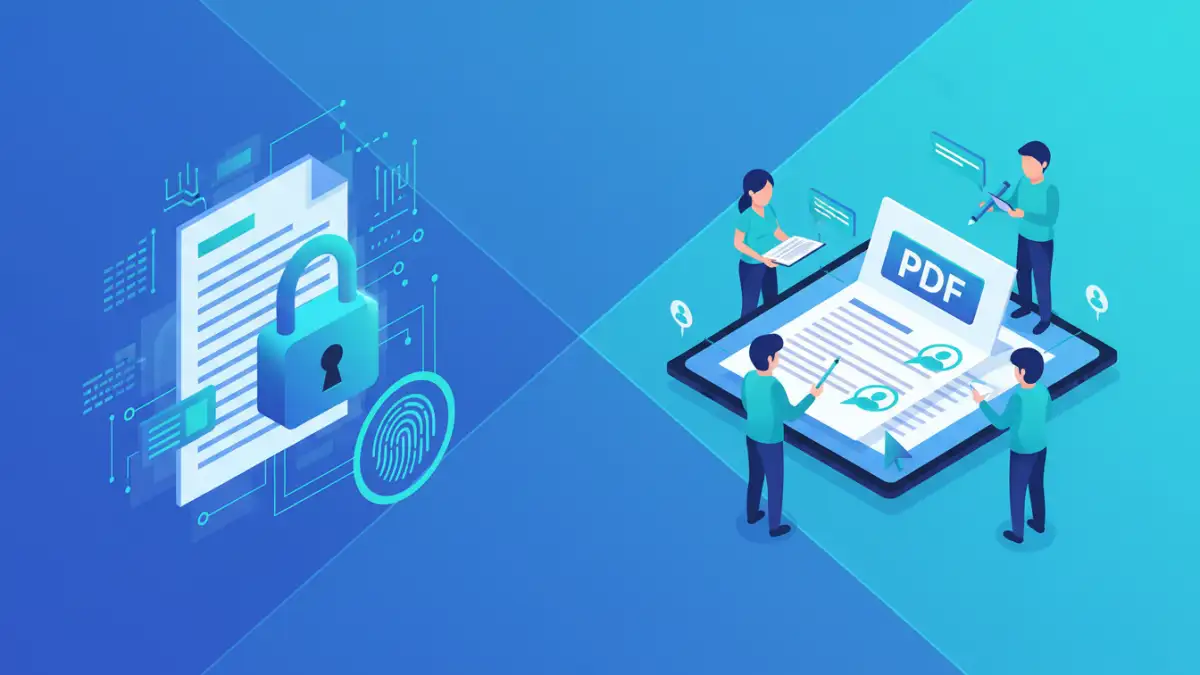 Collaborative PDF Markup for Enhanced Document Security