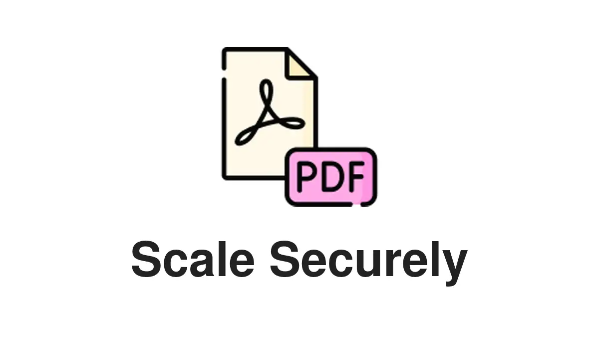 Illustration of enterprise growth powered by secure file sharing scalability