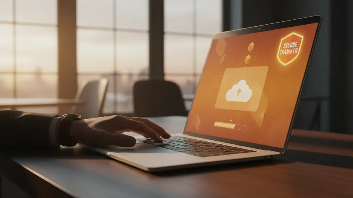 secure pdf sharing protocols secure pdf sharing protocols - User uploading a document via a secure file transfer service