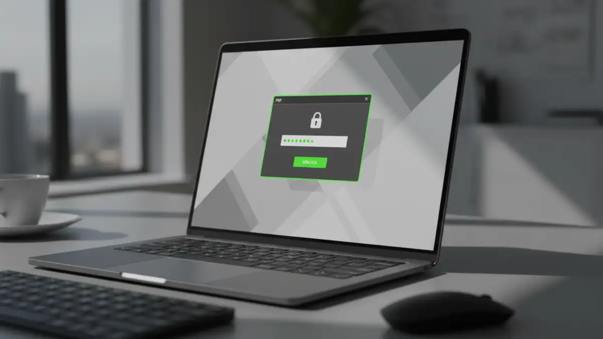 secure real estate deeds pdf - Practical example of entering a password to access a secure real estate deed PDF