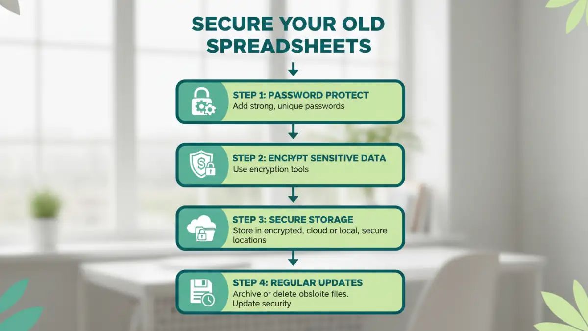 spreadsheet file security spreadsheet file security - Step-by-step guide to securing old spreadsheet files