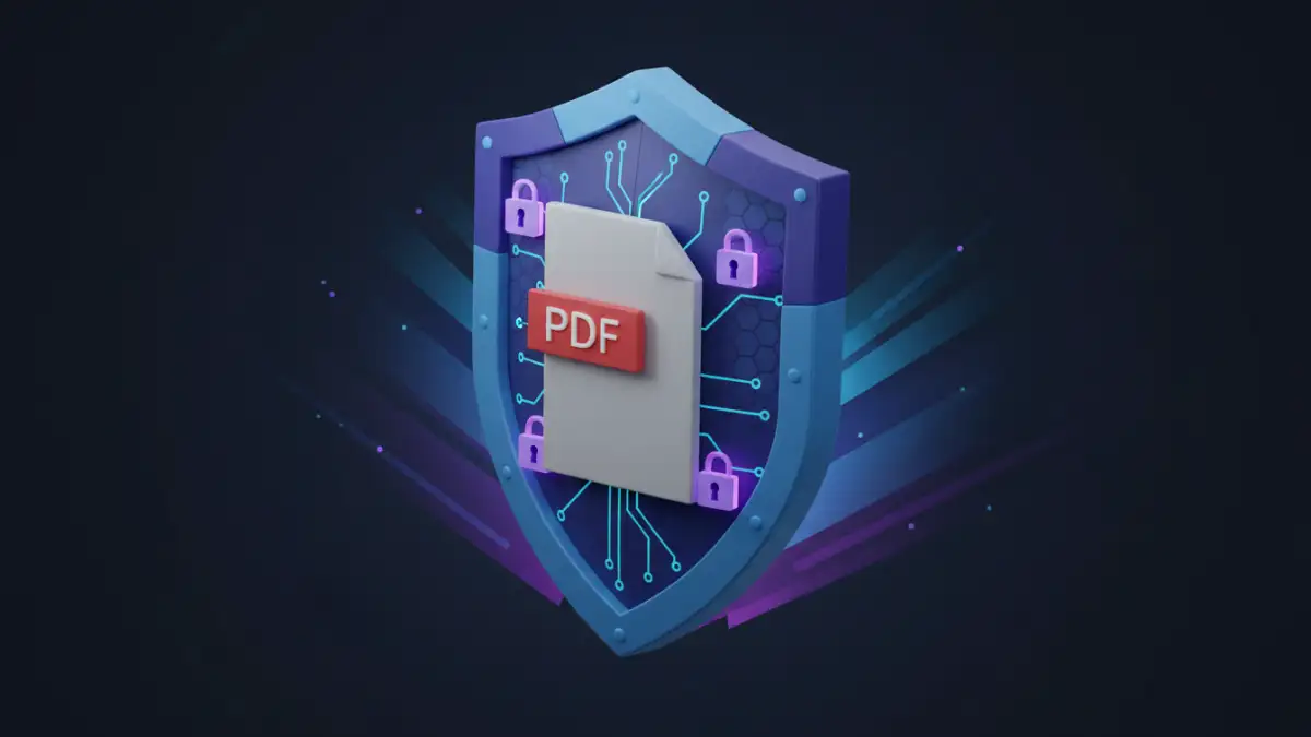 strong pdf passwords - A secure PDF document protected by a strong password and file encryption.