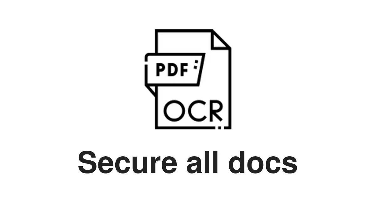 unified document security Visual representation of implementing unified document security across different file types