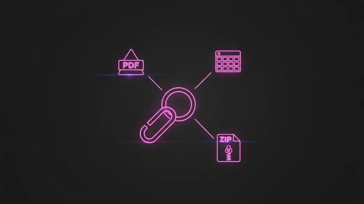 universal document password tool - Abstract representation of a digital keychain managing passwords for different file formats.