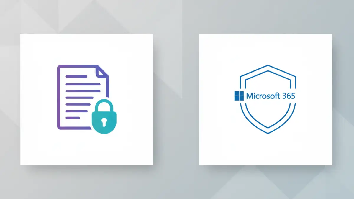 vera vs mip - Vera vs Microsoft Information Protection comparison graphic